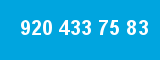 920 433 75 83